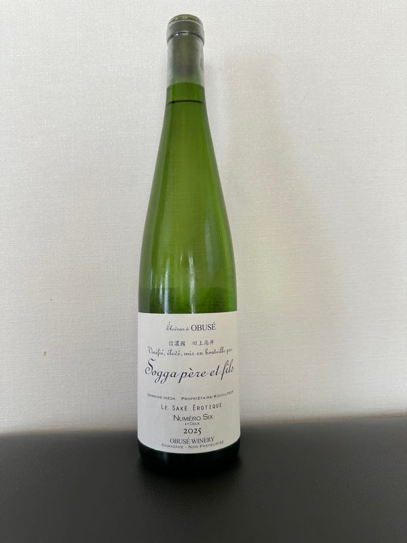 ソガペールエフィス 純米吟醸 720ml 小布施ワイナリー 日本酒