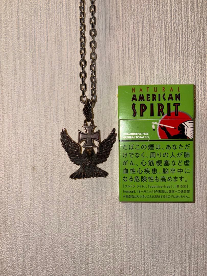 アクセサリー vintage necklace top silver925 eagle