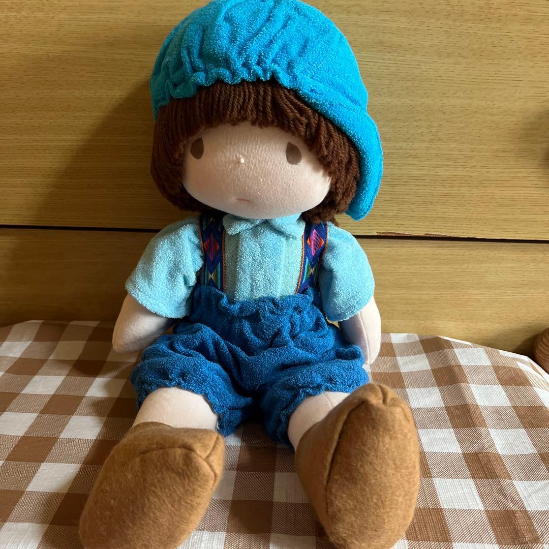 ハンドメイド　人形　男の子と女の子