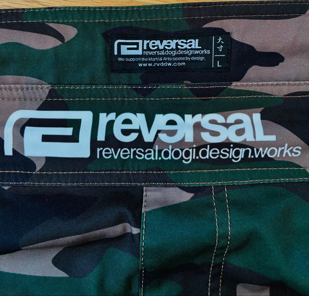 リバーサル ファイトショーツ Lサイズ カモフラ reversal