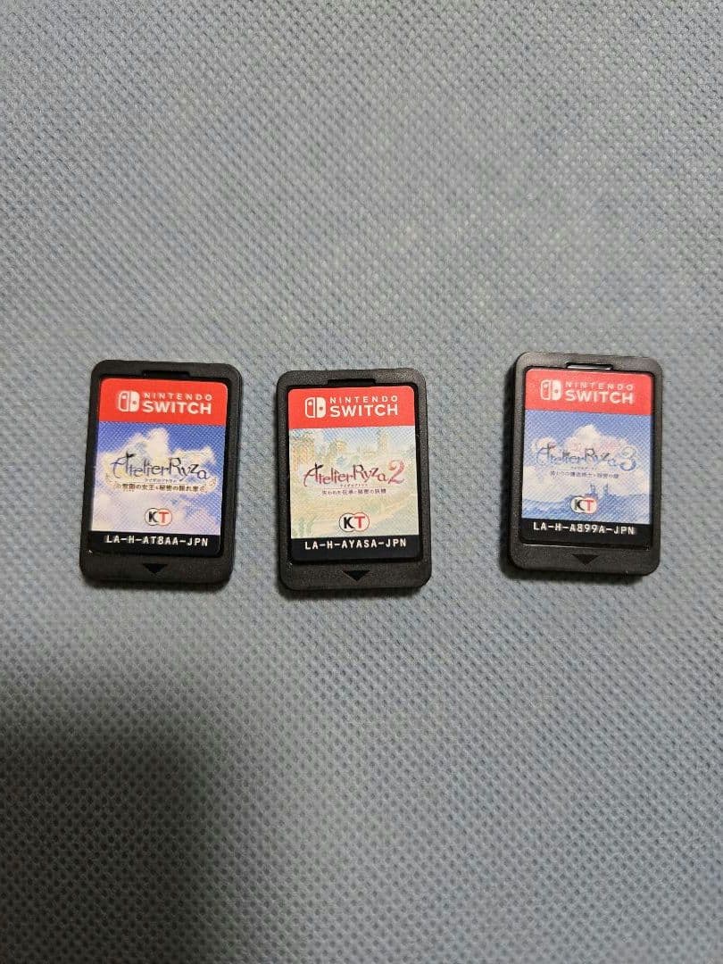 ライザのアトリエシリーズ　３本セット