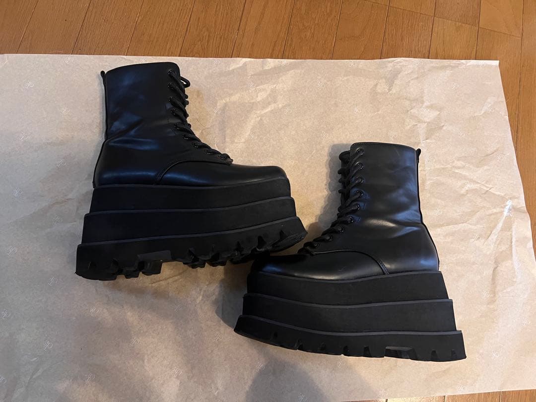 ダーリッチ トリプルソールエンジニアブーツ BLK M