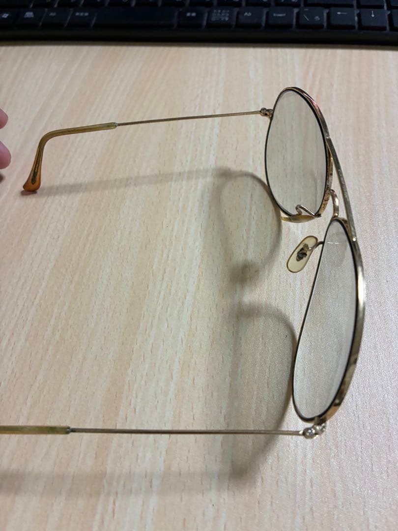 ボシュロム　レイバン　アビエーター　調光