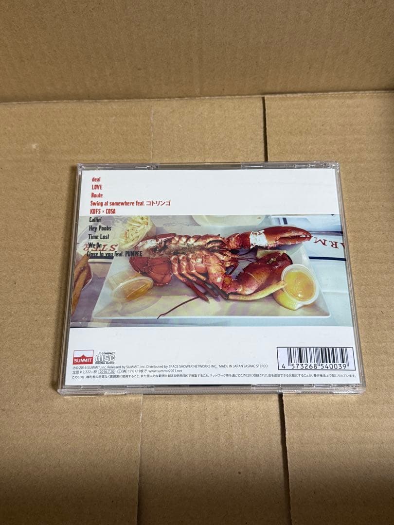 C.O.S.A×KID FRESINO Somewhere CD