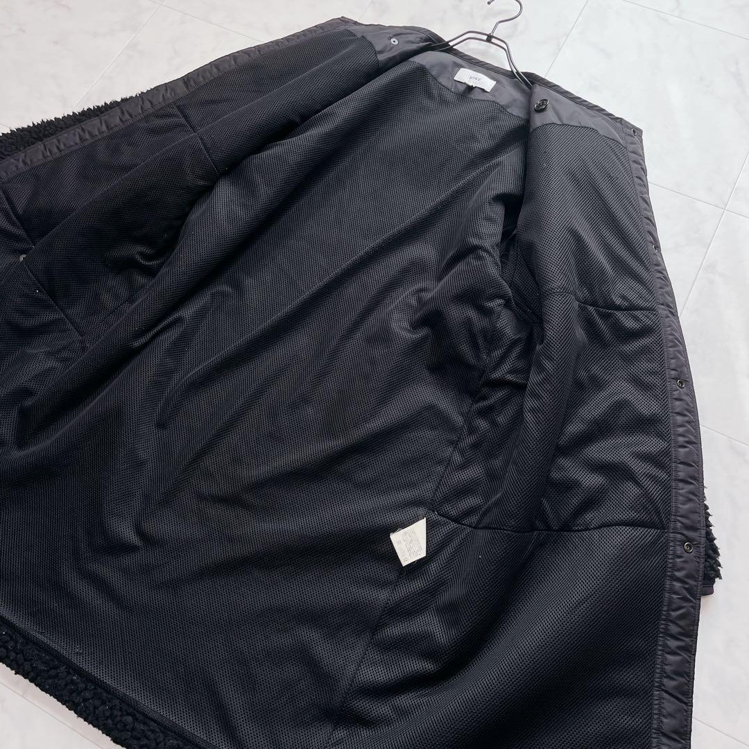 HYKE ハイク FAUX SHEARINGCOAT / ボアロングコート1