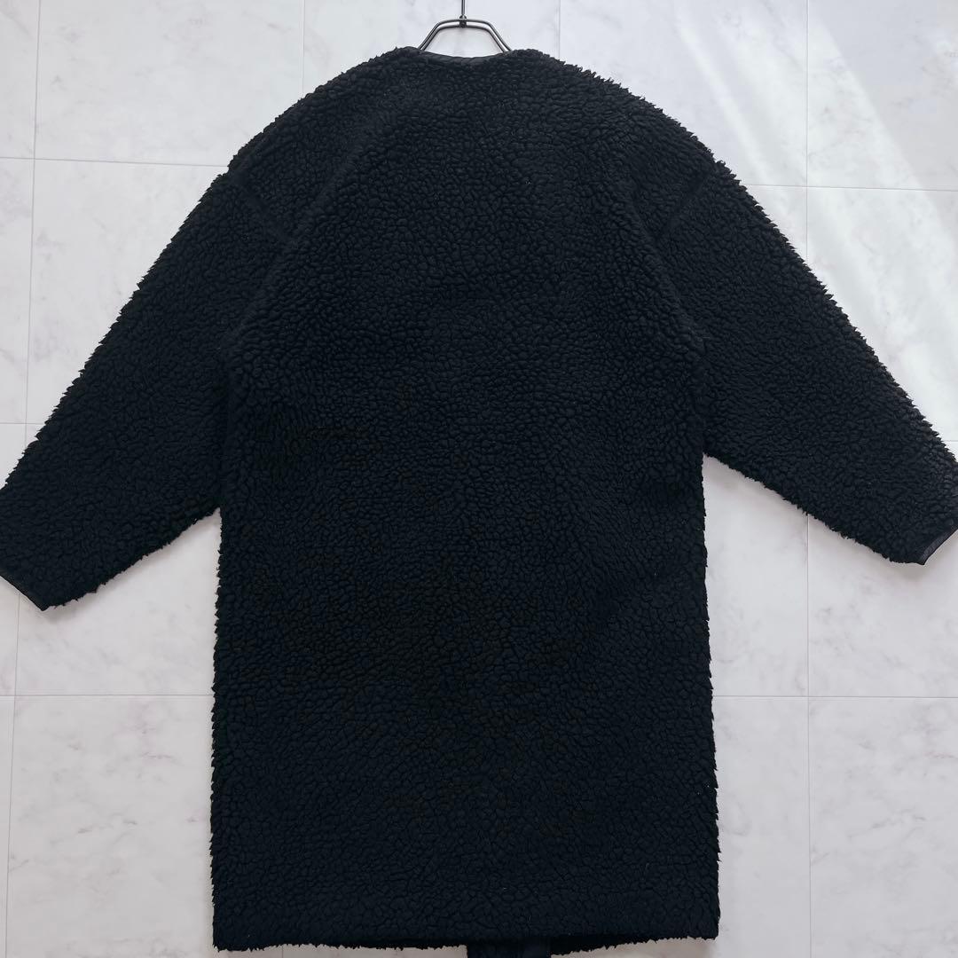 HYKE ハイク FAUX SHEARINGCOAT / ボアロングコート1