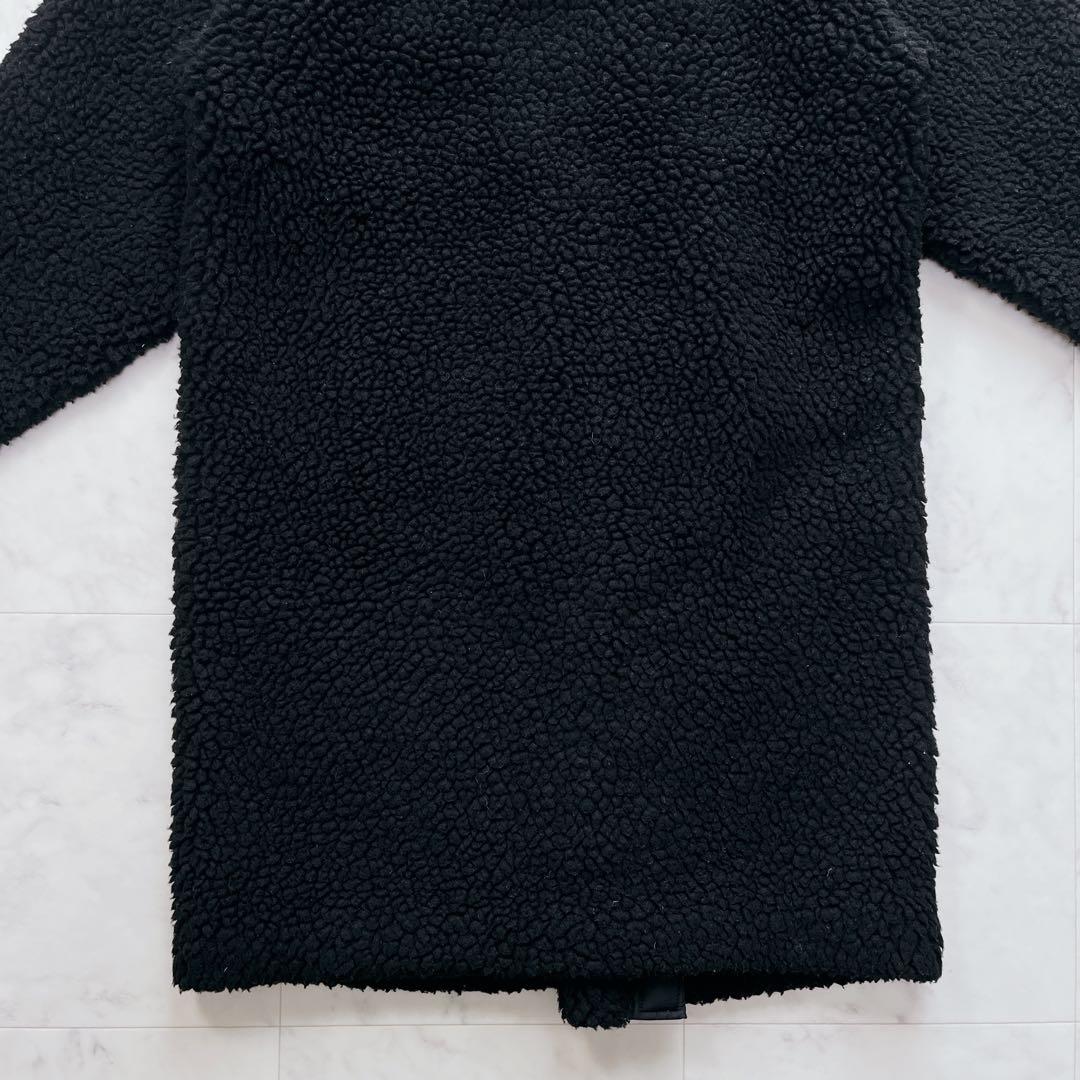 HYKE ハイク FAUX SHEARINGCOAT / ボアロングコート1