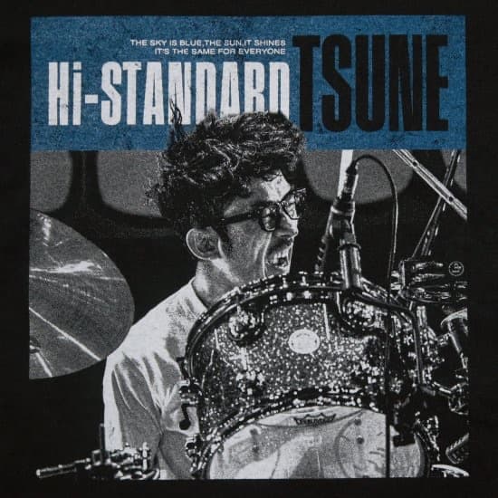 Hi-STANDARD TSUNE_TEE（BLACK）
