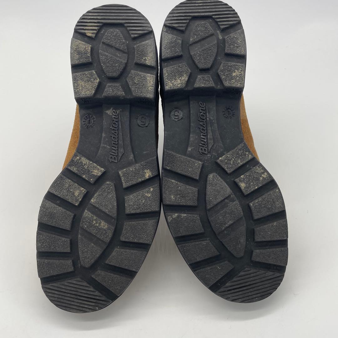 早い者勝ち Blundstone サイドゴアブーツ スエード ブラウン ワーク