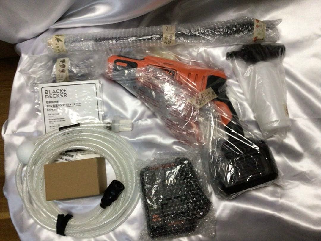 BLACK+DECKER 18V高圧ハンディウォッシャー