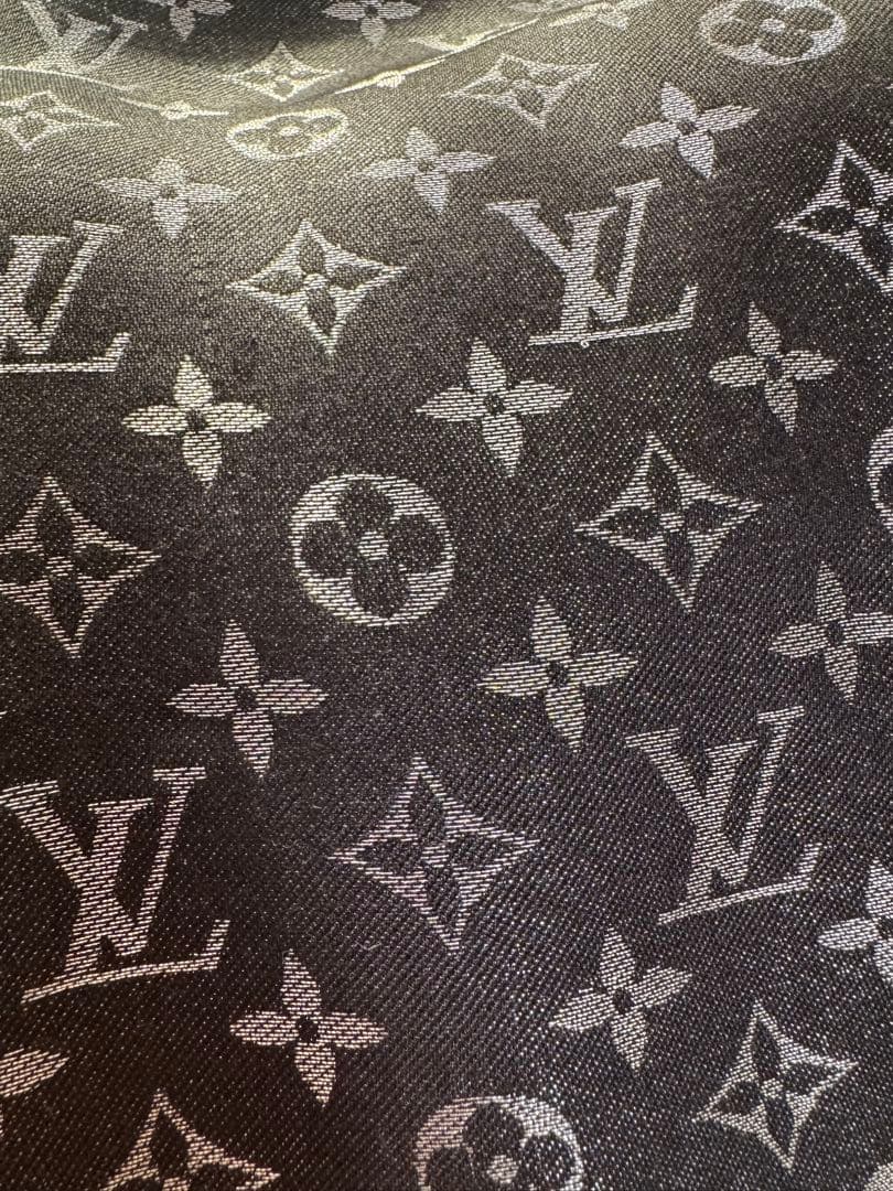 LOUIS VUITTON モノグラムシャイン ノワール(ブラック)ショール