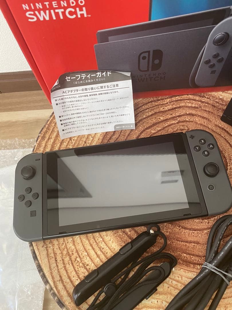 Nintendo Switch ニンテンドースイッチ本体　グレー ④