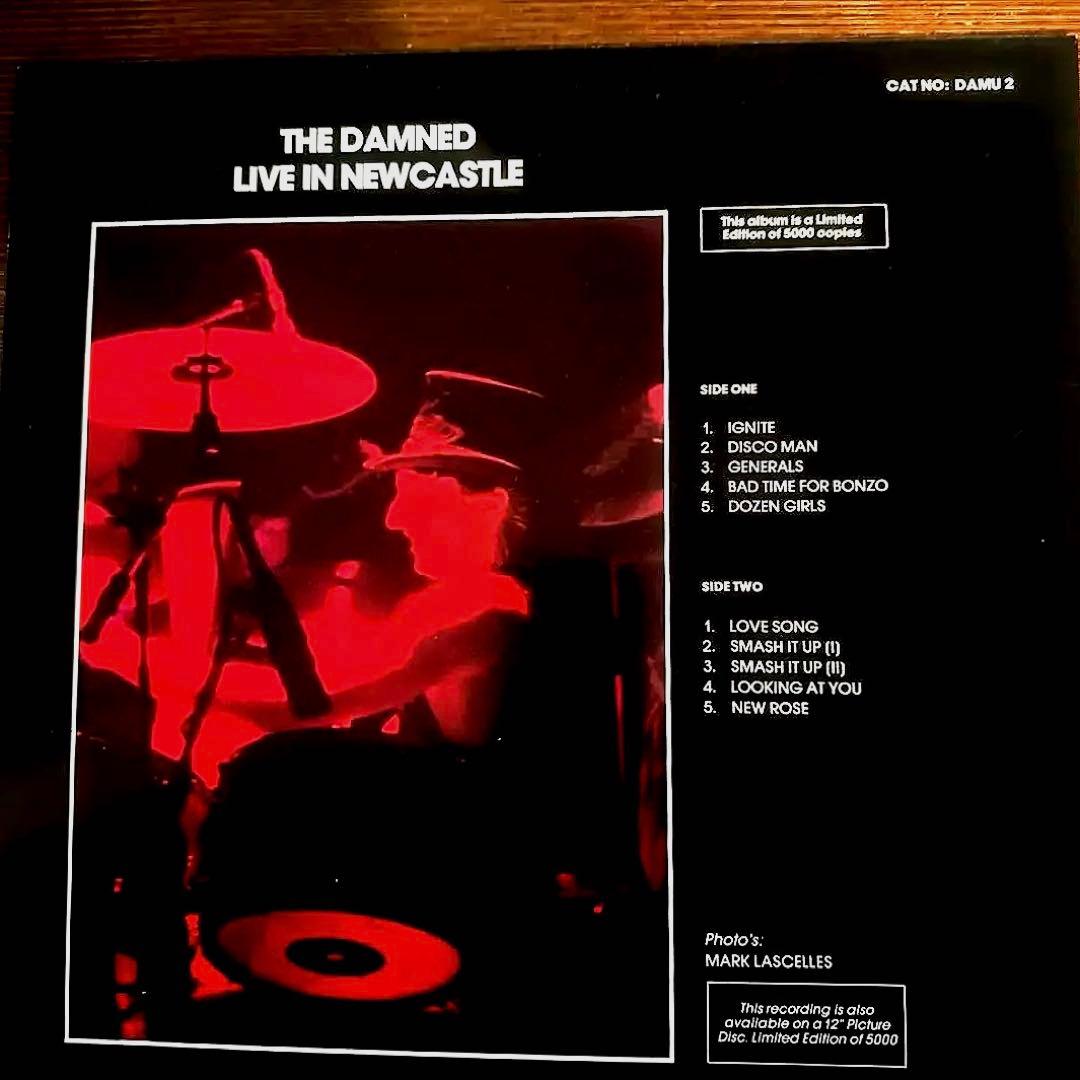 The Damned / Live In Newcastle1983年 限定盤