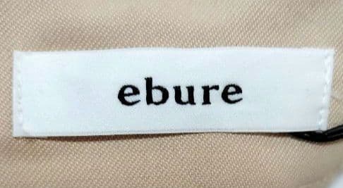 じゅんめり様　新品　ebure　フロントサイドベンツデザインロングタイトスカート