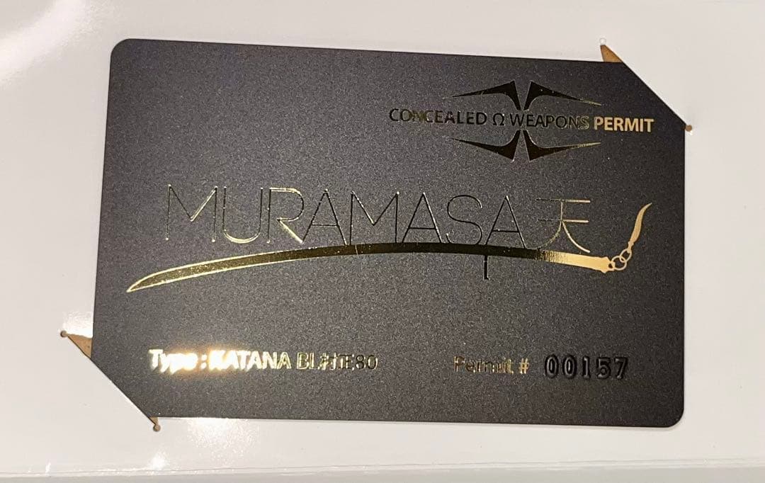 レア　EXP MURAMASA天 使用許可証　円卓の生徒証　バルキリアス　セット