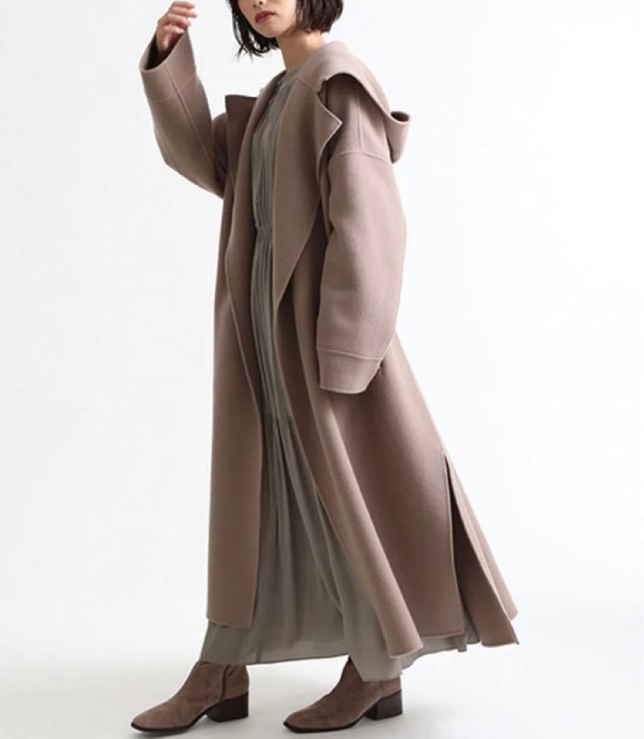 【訳あり】定価52,800 FRAY I.D ✖️MANTECO ロングコート M