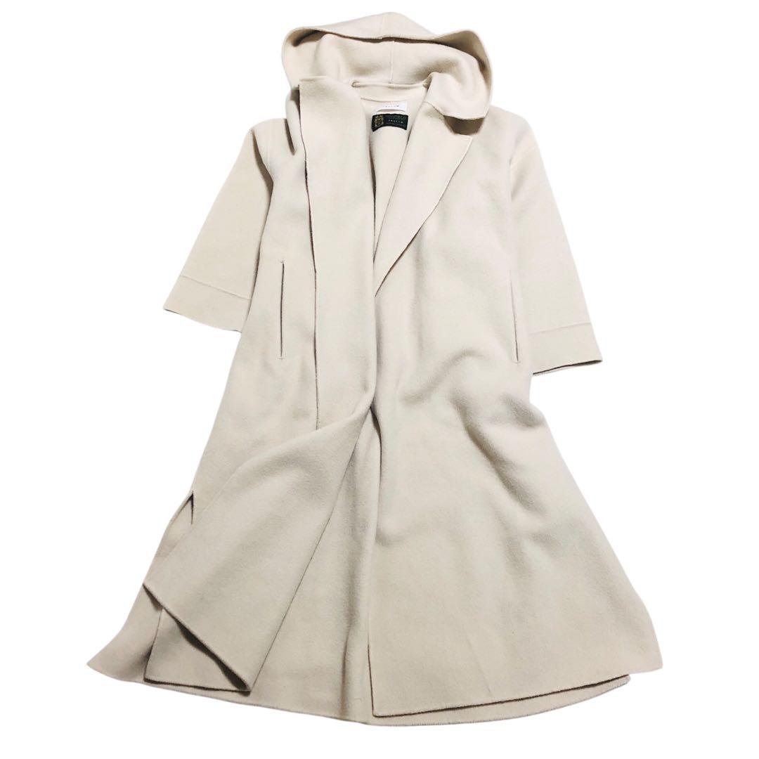 【訳あり】定価52,800 FRAY I.D ✖️MANTECO ロングコート M