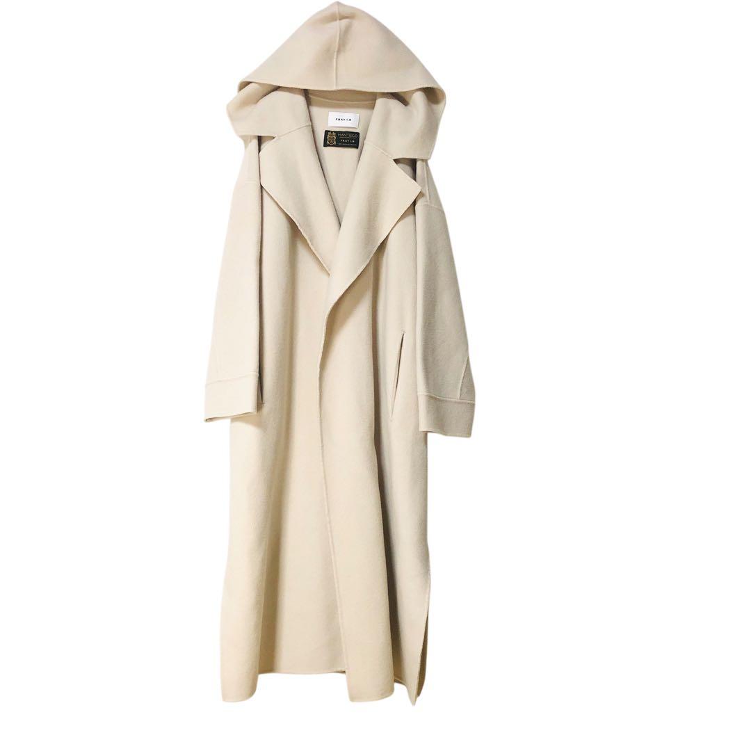 【訳あり】定価52,800 FRAY I.D ✖️MANTECO ロングコート M