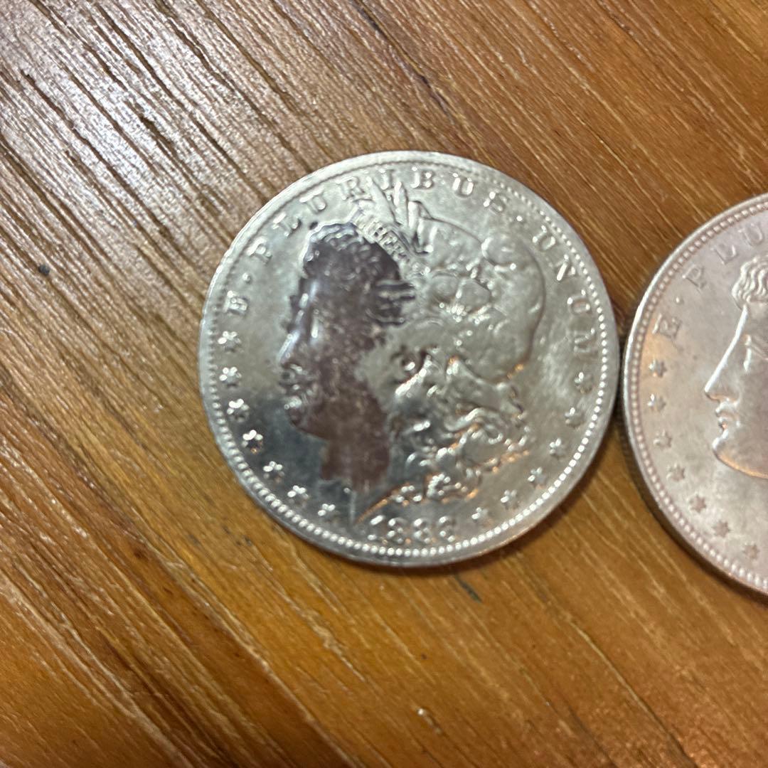 モーガン銀貨 1883年と1921年セット
