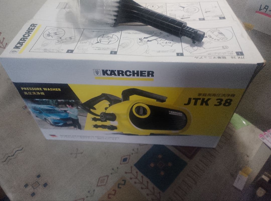KARCHER JKT38 家庭用高圧洗浄機 動作確認済み