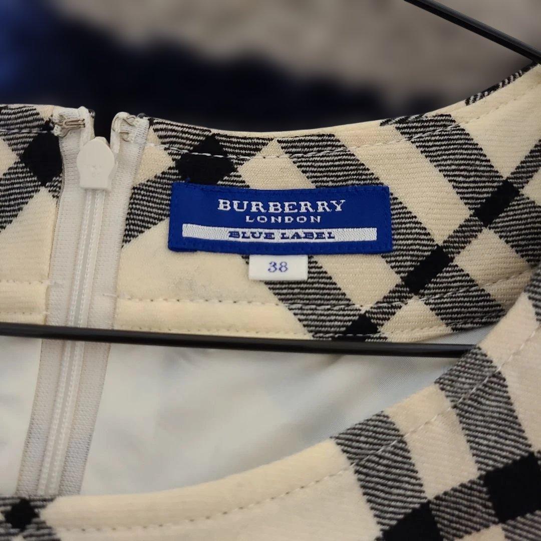 BURBERRY BLUE LABEL チェック柄ワンピース 38