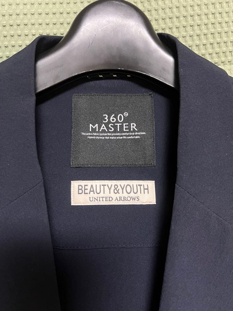 UNITED ARROWS 360° MASTER ジャケット ネイビー L