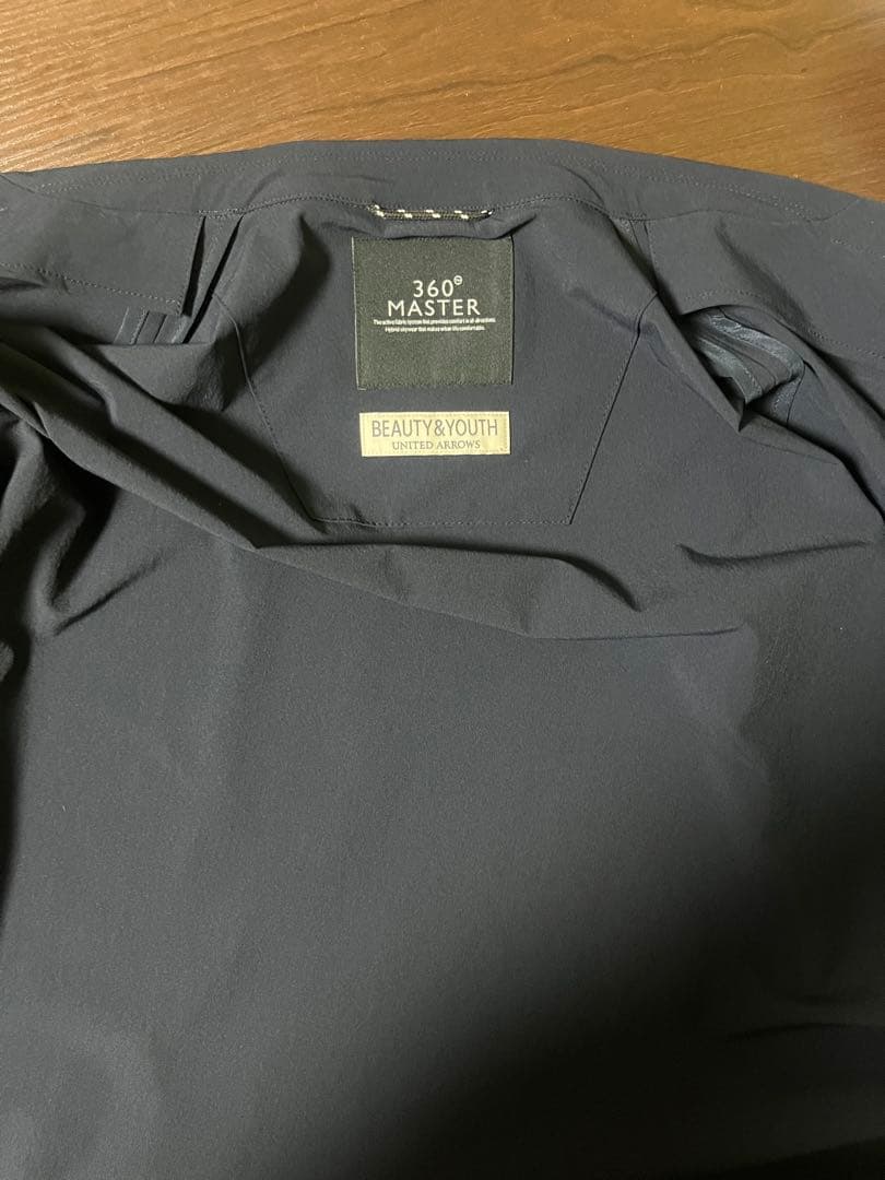 UNITED ARROWS 360° MASTER ジャケット ネイビー L