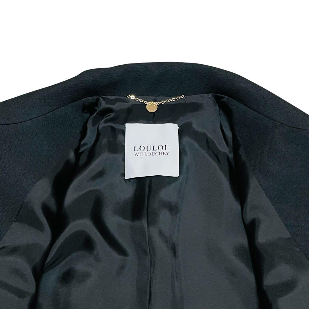 新品✨　25SS 定価6.6万　ルルウィルビー　ステンカラーコート　ジャケット