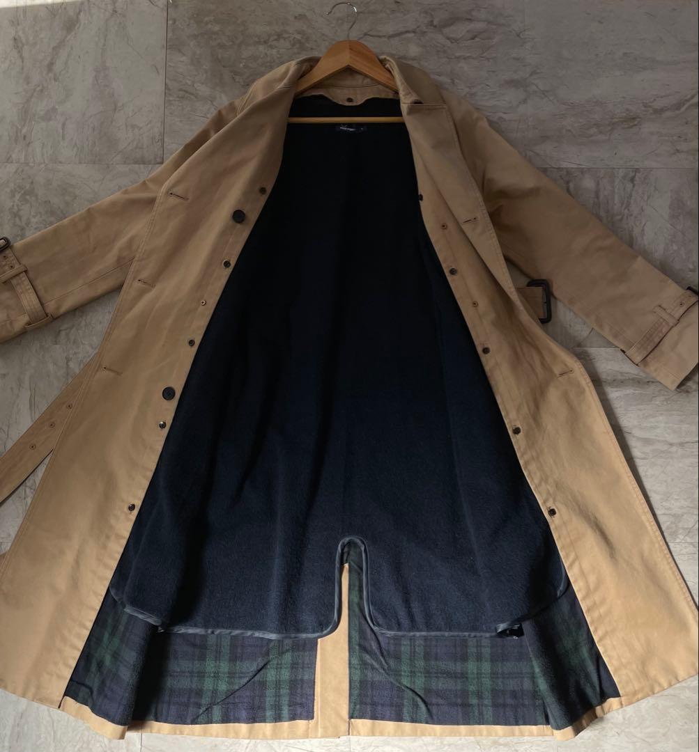 FRED PERRY フレッドペリー ベージュ トレンチコート
