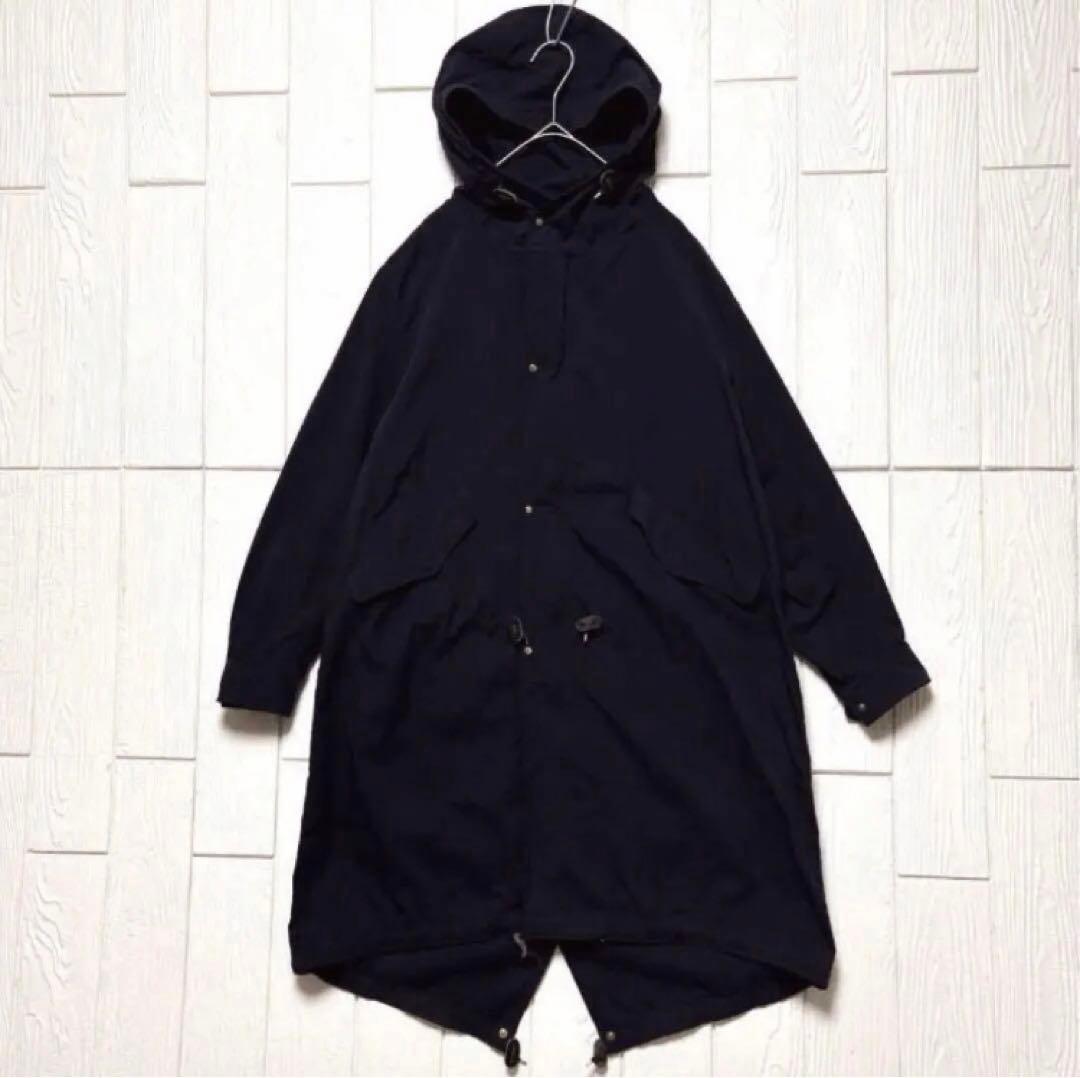 美品！　ORCIVAL モッズコート　ネイビー　S〜Mサイズ　良品