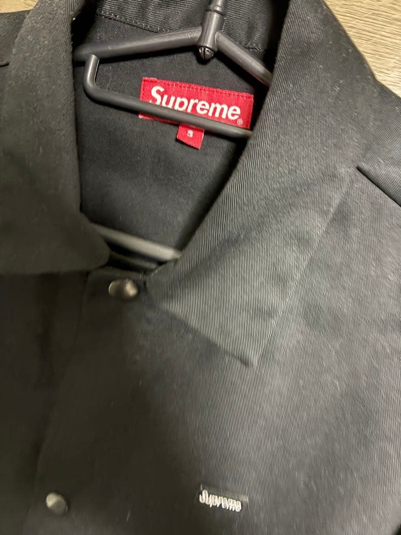 Supreme 黒 ジャケット Sサイズ