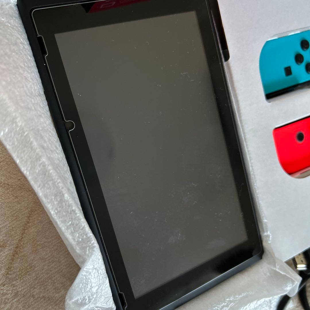 Nintendo Switch 本体 赤/青 付属品完備