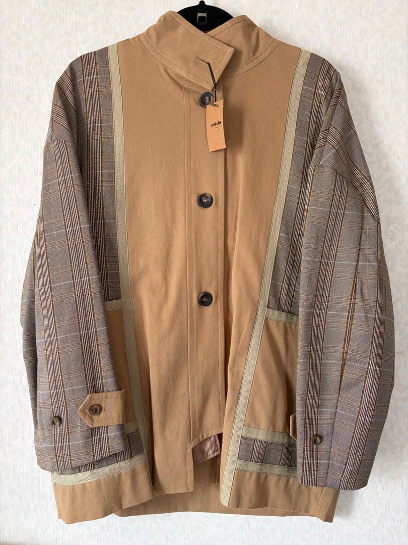 nokcha ノクチャ　オリジナル　アウター　チェックジャケット　コート