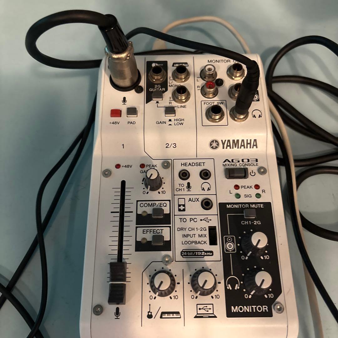 Z*つ様 Yamaha AG03 コンデンサーマイク セット（おまけつき）