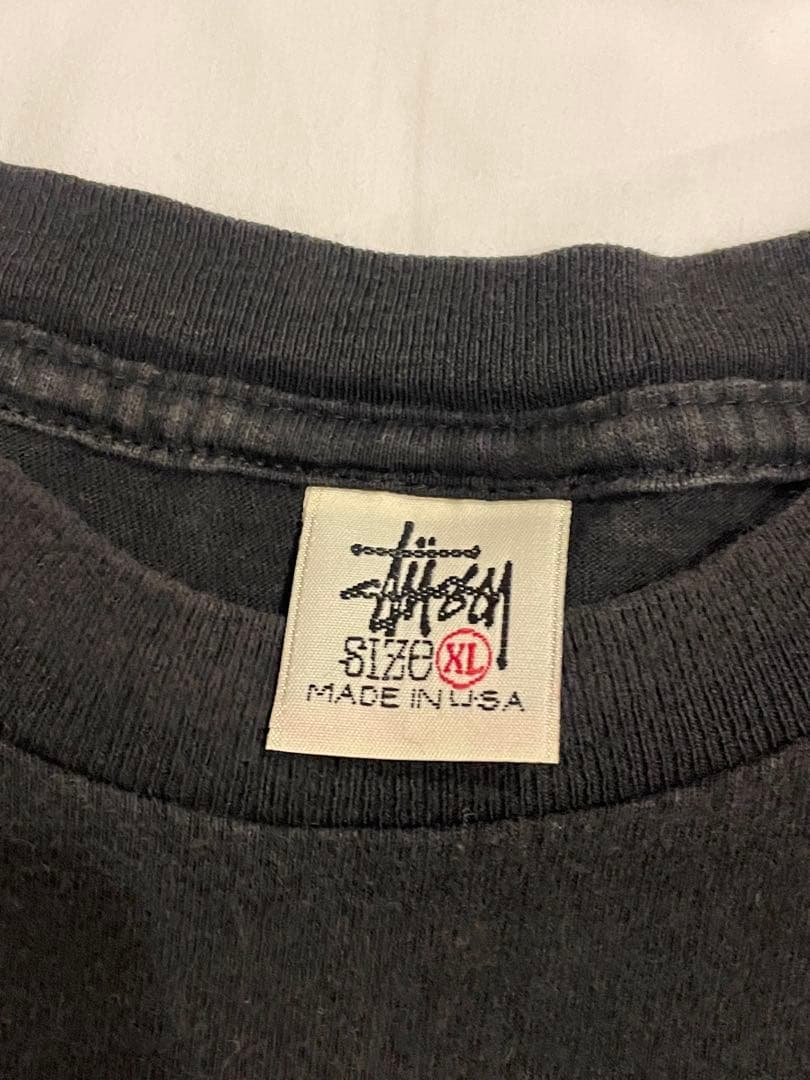 【USA製】OLD Stussy Tシャツ XL 黒 ステューシー