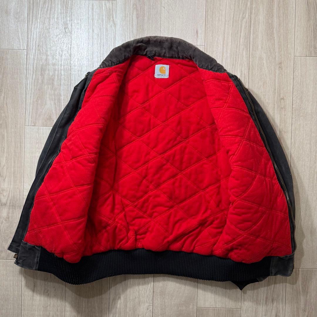 墨黒フェードM！Carhartt サンタフェジャケット ブラック J13BLK