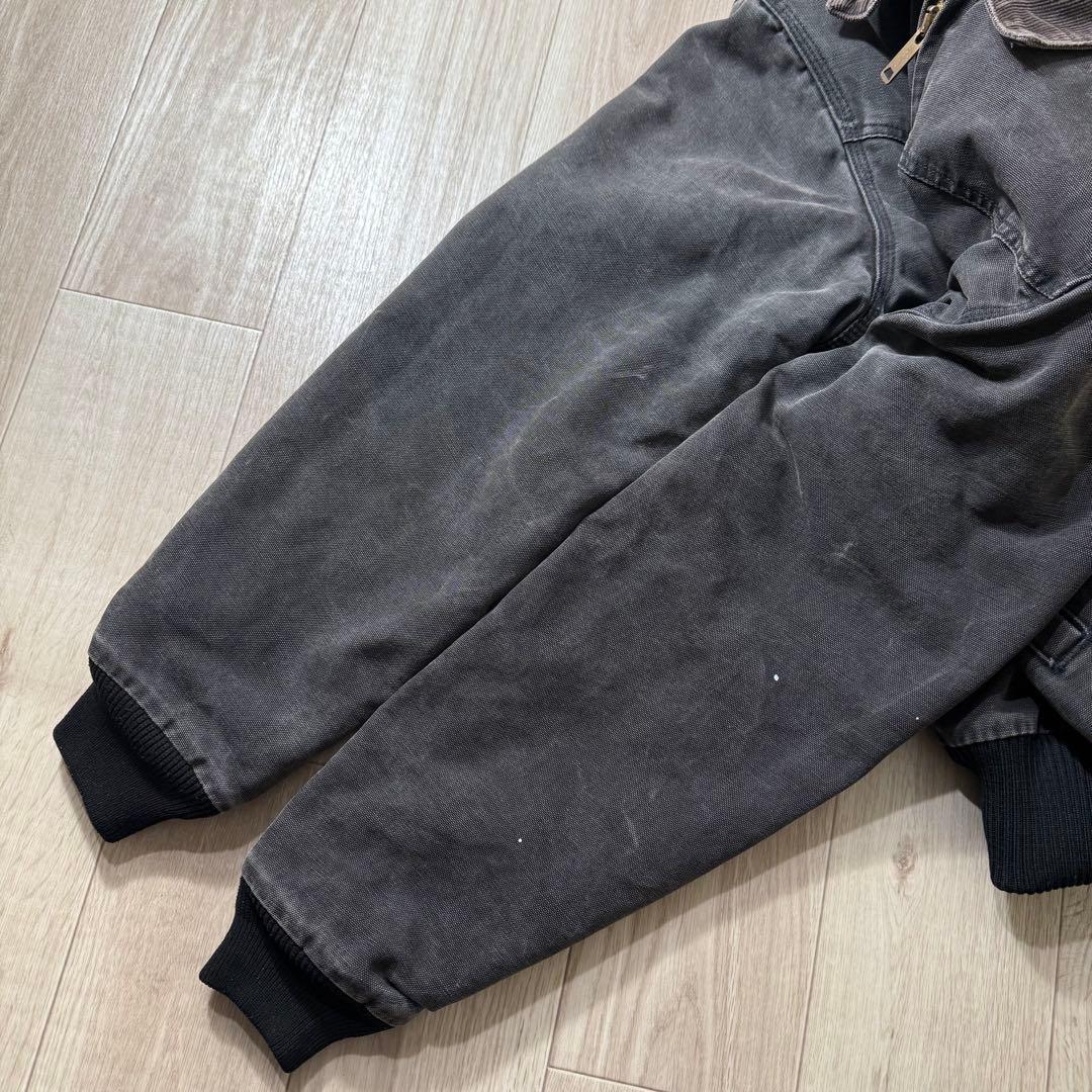 墨黒フェードM！Carhartt サンタフェジャケット ブラック J13BLK
