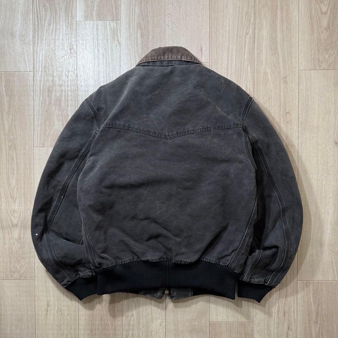 墨黒フェードM！Carhartt サンタフェジャケット ブラック J13BLK