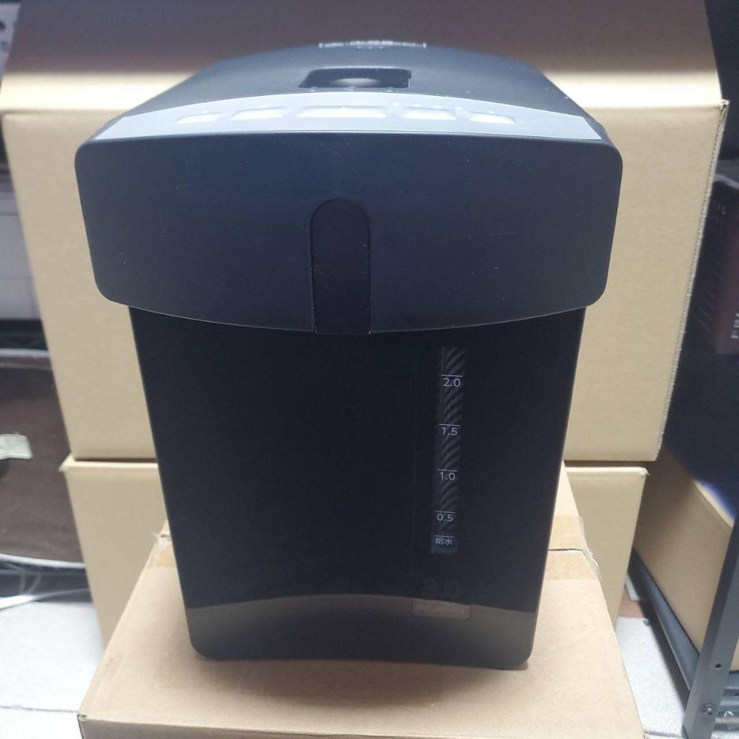 アイリスオーヤマ ジャーポット 3L IAHD-230AZ-B ブラック