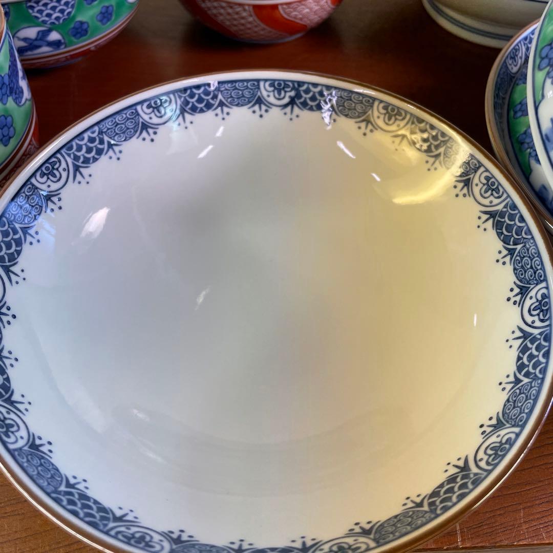 新品未使用❗️ 昭和レトロ❗️有田焼　茶碗　煮物茶碗　小皿　セット