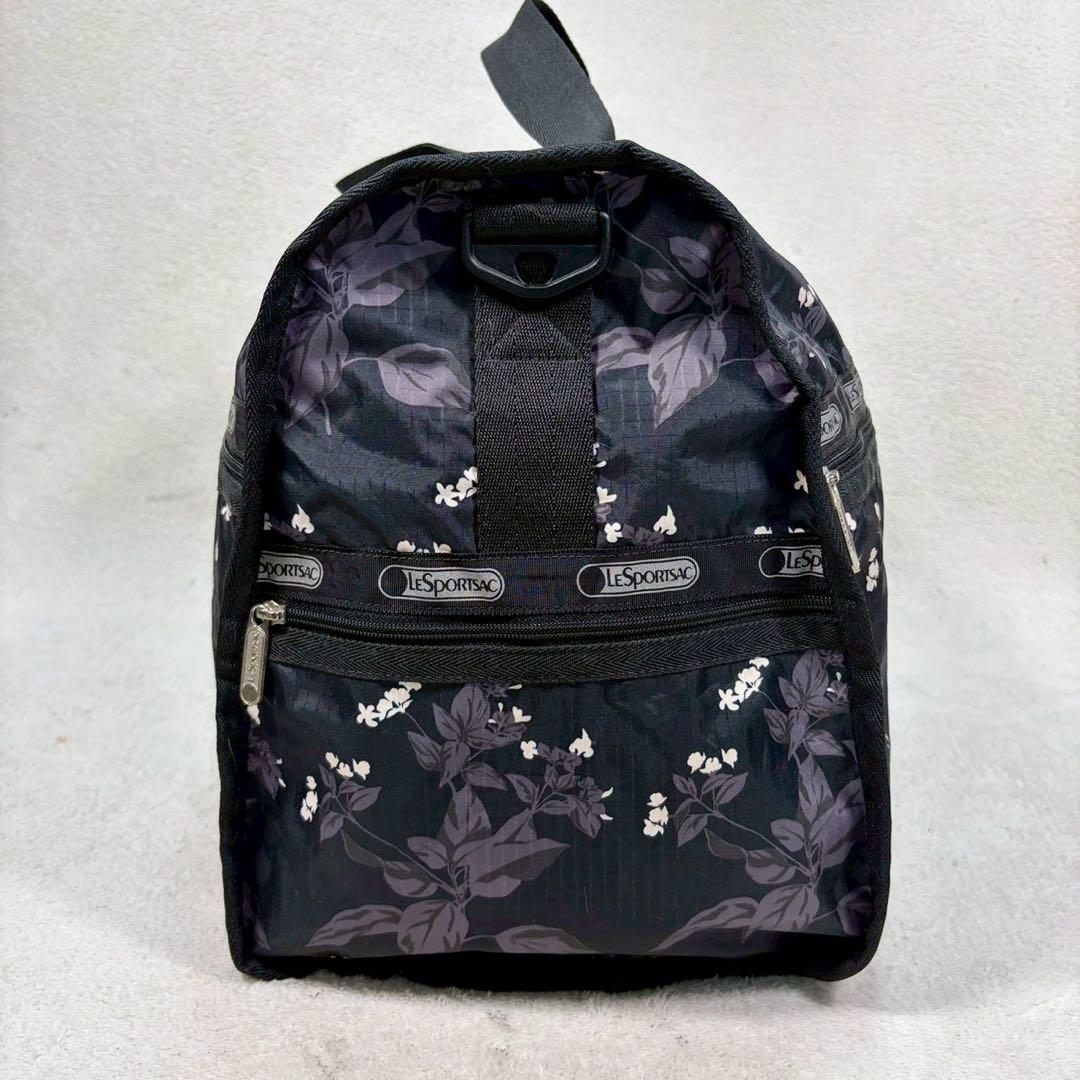 【美品✨】レスポートサック ボストンバッグ 2way ラージサイズ 花柄　大容量