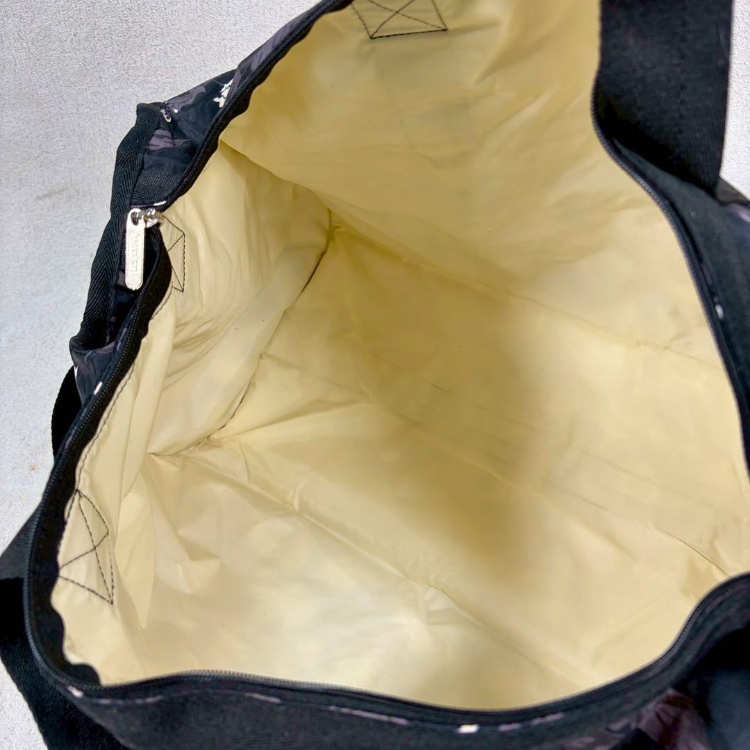 【美品✨】レスポートサック ボストンバッグ 2way ラージサイズ 花柄　大容量