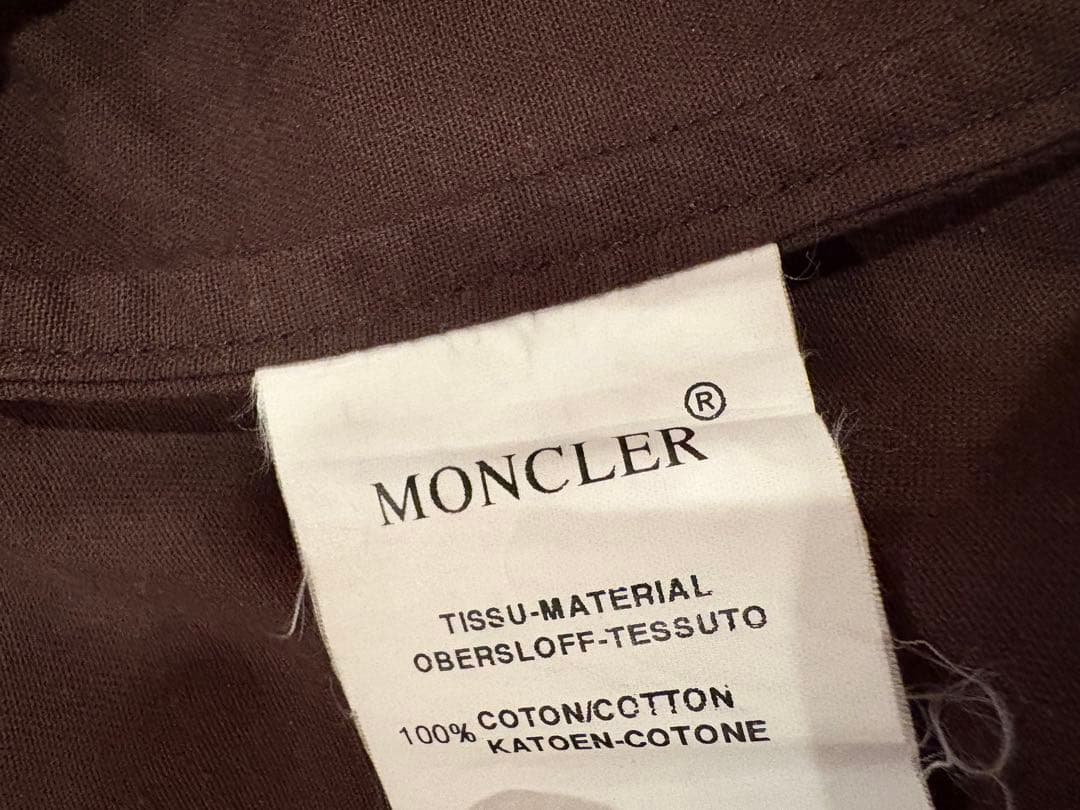 モンクレール MONCLER スプリングコート ブラウン サイズ2