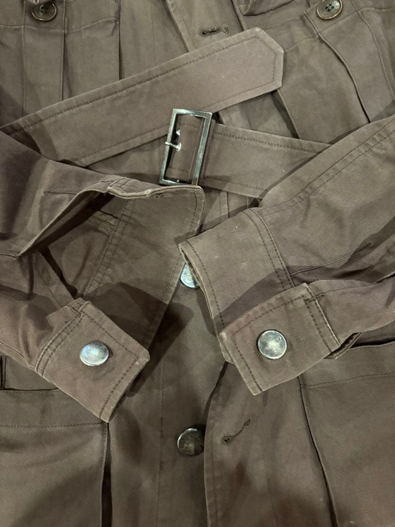 モンクレール MONCLER スプリングコート ブラウン サイズ2