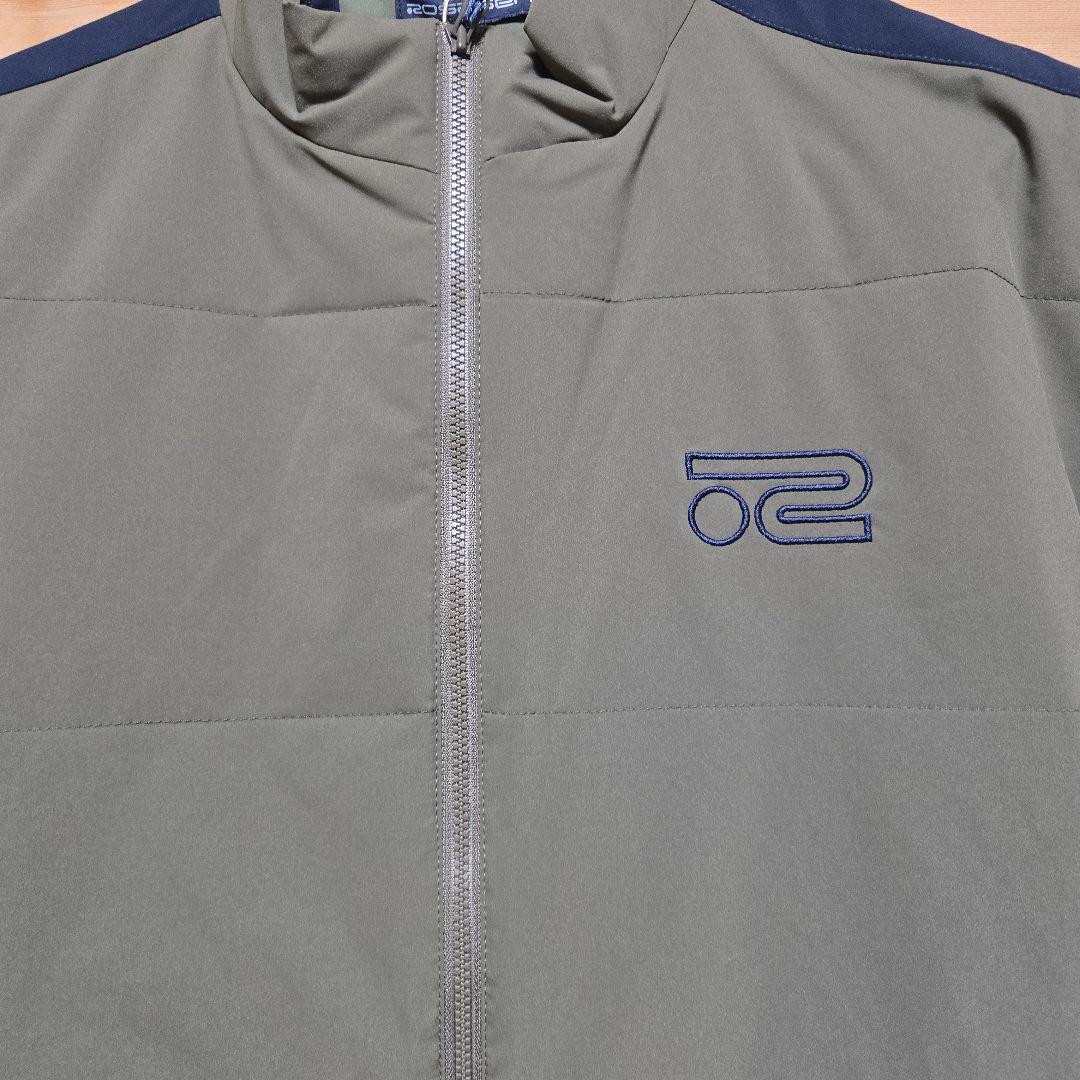 【新品】ロサーセン ゴルフウェア アウター ストレッチタフタ半袖ブルゾン XL