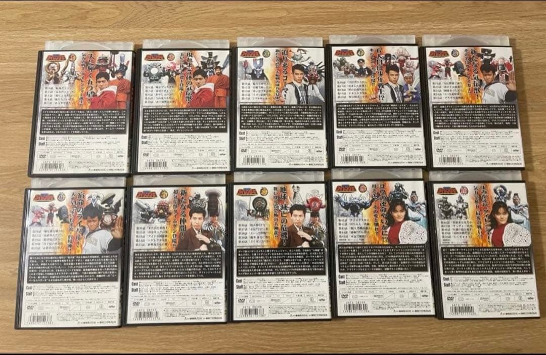 ✨五星戦隊ダイレンジャー 特撮全10セット ✨レンタルDVD