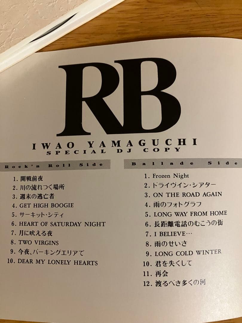 山口岩男 SPECIAL DJ COPY プロモーションCD2枚組 レアCD