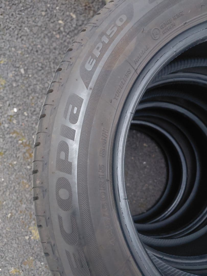 最終値下　ブリヂストンエコピアEP150　185/60R15 2本セット②