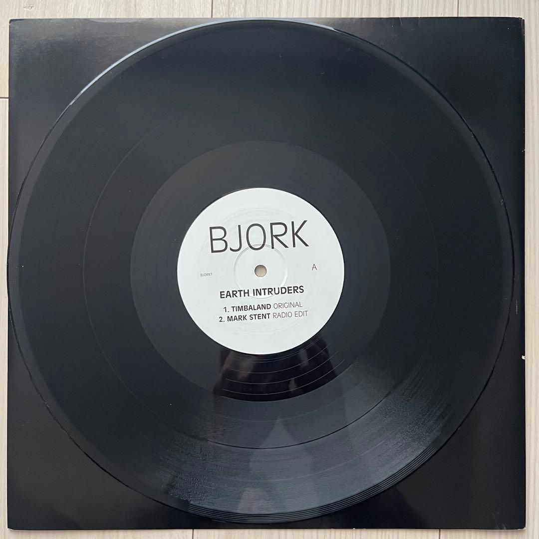 BJORK EARTH INTRDDERS LP 新品未使用