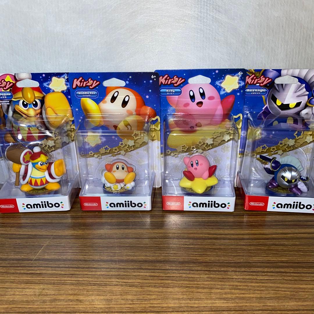 新品 ７種 amiibo カービィ セット